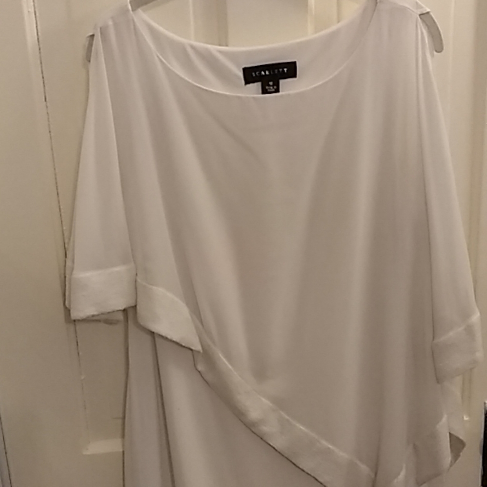 Scarlett White Sequined Dress sz 16